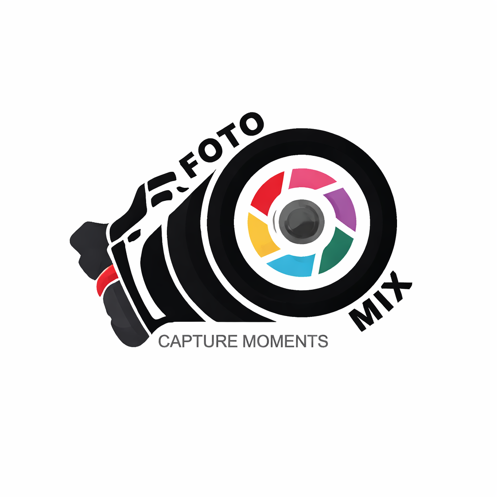 colorful aperture camera logo