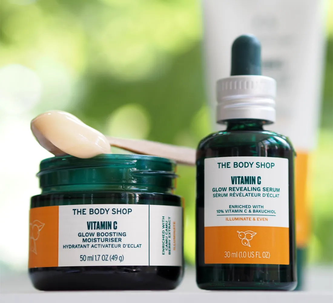 the body shop vitamin c glow revealing serum review